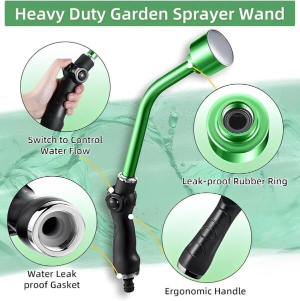 16 Inch Watering Wand 1000 Holes with Thumb On/Off - Image 2