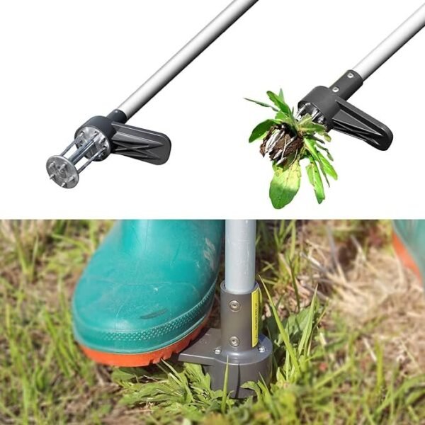 Long Handle Garden Weeding Tool with 5 Claws - Image 2
